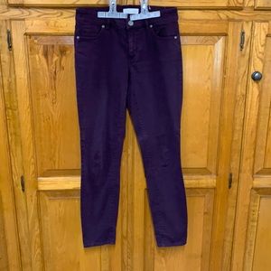 Loft purple jeans